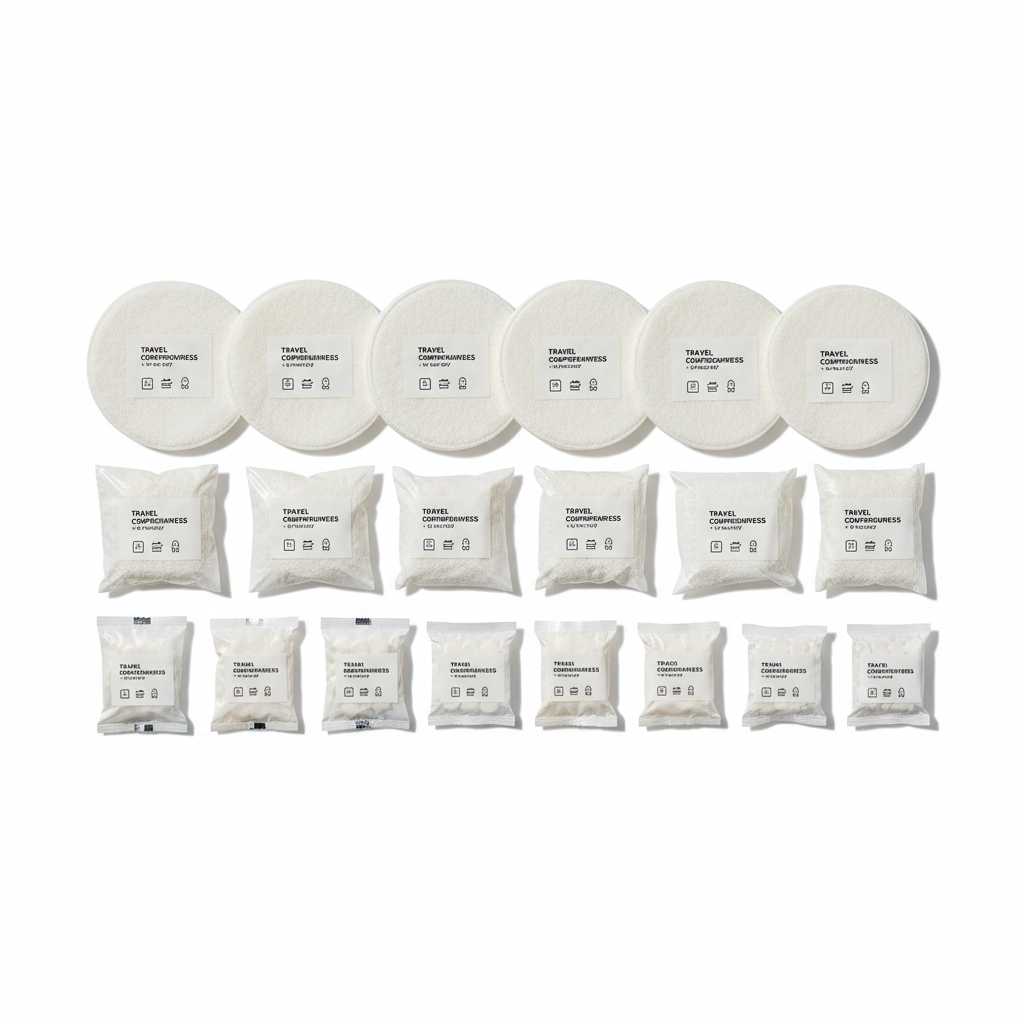 14 PCS Compressed travel